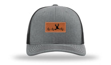 Load image into Gallery viewer, Deer Heartbeat Leather Patch Richardson 112 Hat
