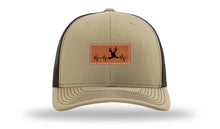 Load image into Gallery viewer, Deer Heartbeat Leather Patch Richardson 112 Hat
