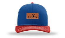 Load image into Gallery viewer, Deer Heartbeat Leather Patch Richardson 112 Hat
