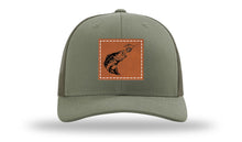 Load image into Gallery viewer, Bass Spinner Leather Patch Richardson 112 Hat
