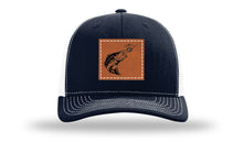 Load image into Gallery viewer, Bass Spinner Leather Patch Richardson 112 Hat

