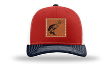 Load image into Gallery viewer, Bass Spinner Leather Patch Richardson 112 Hat
