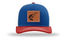 Load image into Gallery viewer, Bass Spinner Leather Patch Richardson 112 Hat
