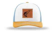 Load image into Gallery viewer, Bass Spinner Leather Patch Richardson 112 Hat
