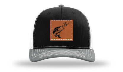 Bass Spinner Leather Patch Richardson 112 Hat