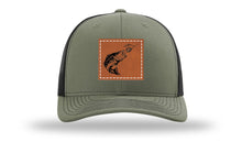 Load image into Gallery viewer, Bass Spinner Leather Patch Richardson 112 Hat
