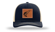 Load image into Gallery viewer, Bass Spinner Leather Patch Richardson 112 Hat
