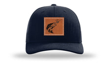 Load image into Gallery viewer, Bass Spinner Leather Patch Richardson 112 Hat

