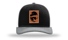 Load image into Gallery viewer, Hunter With Dog Leather Patch Richardson 112 Hat

