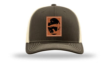 Load image into Gallery viewer, Hunter With Dog Leather Patch Richardson 112 Hat
