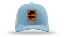 Load image into Gallery viewer, Hunter With Dog Leather Patch Richardson 112 Hat
