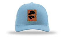 Load image into Gallery viewer, Hunter With Dog Leather Patch Richardson 112 Hat
