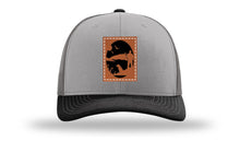 Load image into Gallery viewer, Hunter With Dog Leather Patch Richardson 112 Hat
