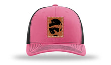 Load image into Gallery viewer, Hunter With Dog Leather Patch Richardson 112 Hat
