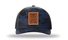 Load image into Gallery viewer, FATHER Leather Patch Richardson 112PFP Camo Hat
