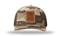 Load image into Gallery viewer, FATHER Leather Patch Richardson 112PFP Camo Hat
