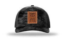 Load image into Gallery viewer, FATHER Leather Patch Richardson 112PFP Camo Hat
