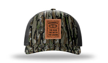 Load image into Gallery viewer, FATHER Leather Patch Richardson 112PFP Camo Hat
