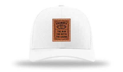 The Man The Myth The Legend Leather Patch Richardson 112 Hat