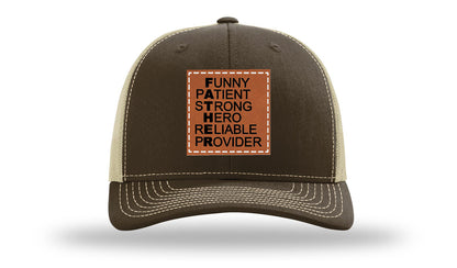 FATHER Leather Patch Richardson 112 Hat