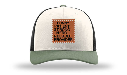 FATHER Leather Patch Richardson 112 Hat