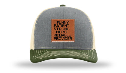 FATHER Leather Patch Richardson 112 Hat