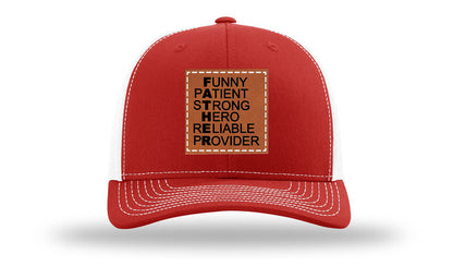 FATHER Leather Patch Richardson 112 Hat