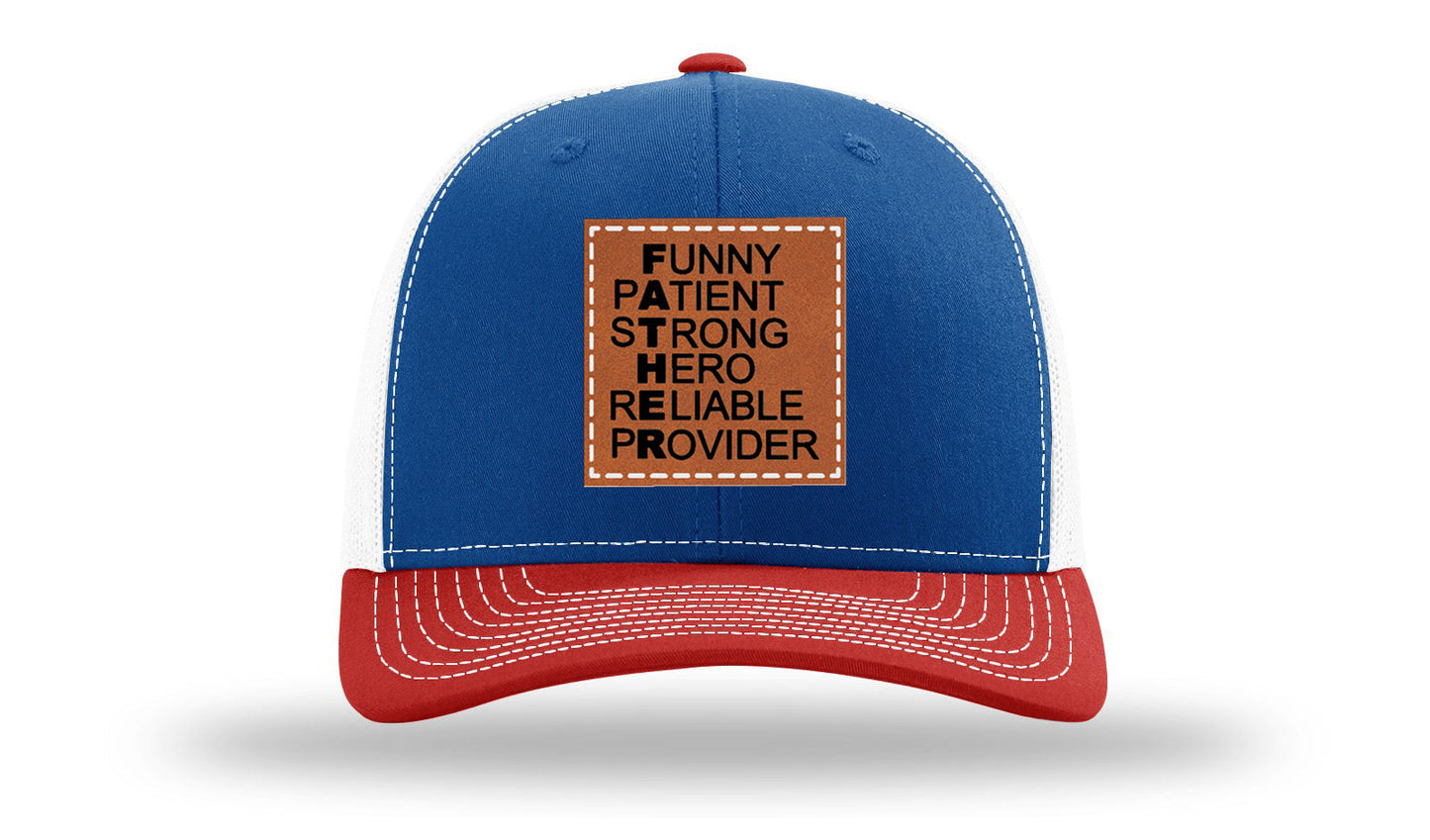 FATHER Leather Patch Richardson 112 Hat