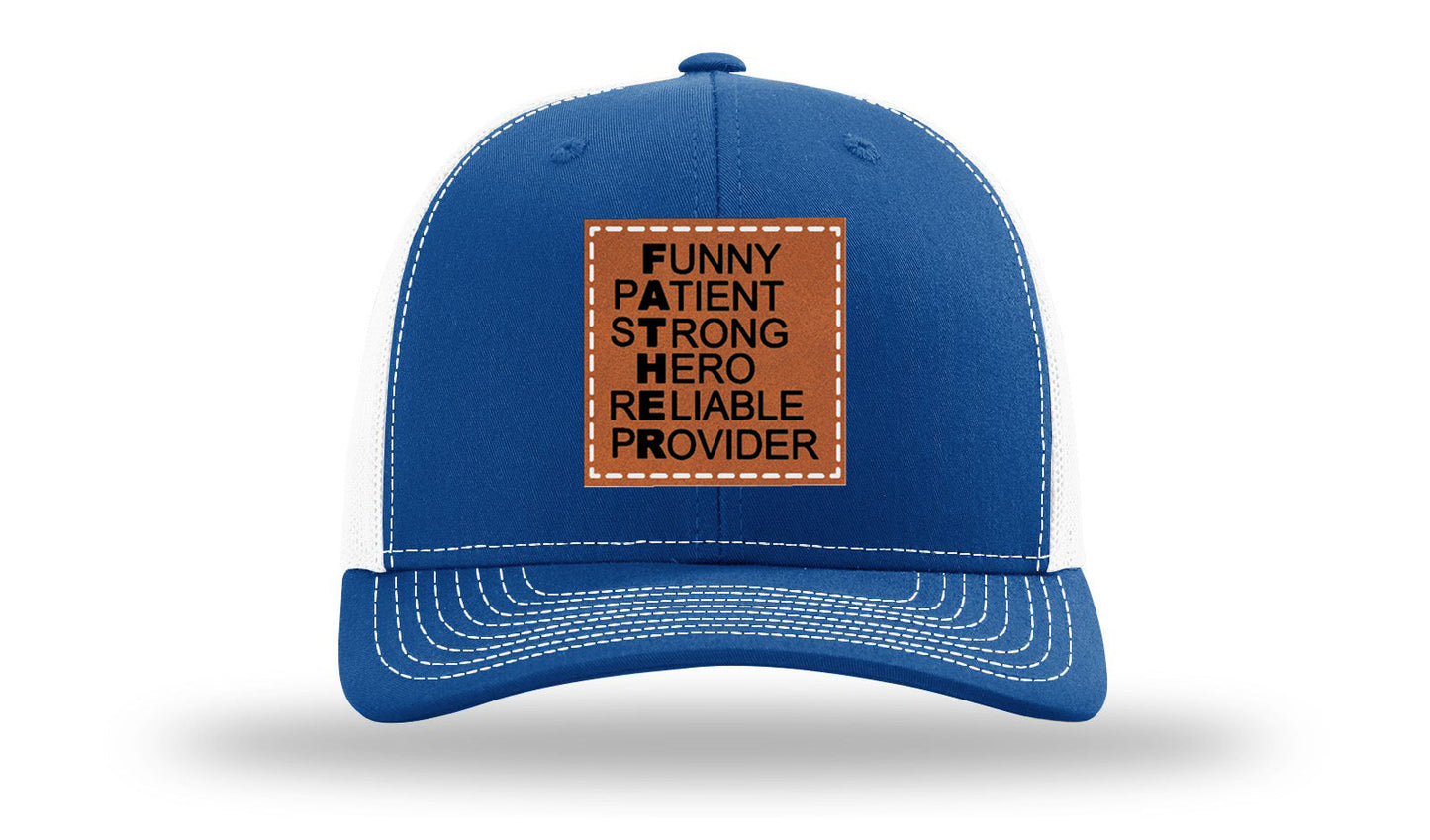 FATHER Leather Patch Richardson 112 Hat