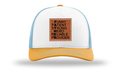 FATHER Leather Patch Richardson 112 Hat