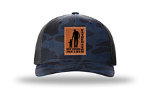 Load image into Gallery viewer, Father &amp; Son Best Friends For Life Leather Patch Richardson 112PFP Camo Hat
