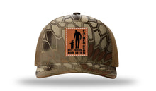 Load image into Gallery viewer, Father &amp; Son Best Friends For Life Leather Patch Richardson 112PFP Camo Hat

