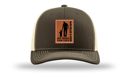 Father & Son Best Friends Leather Patch Richardson 112 Hat