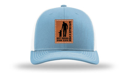 Father & Son Best Friends Leather Patch Richardson 112 Hat