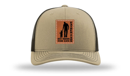Father & Son Best Friends Leather Patch Richardson 112 Hat