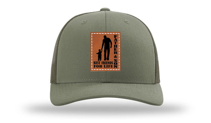 Father & Son Best Friends Leather Patch Richardson 112 Hat