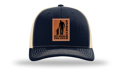 Father & Son Best Friends Leather Patch Richardson 112 Hat