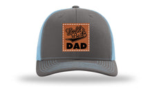 Load image into Gallery viewer, World&#39;s Best Dad Leather Patch Richardson 112 Hat
