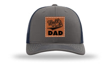 Load image into Gallery viewer, World&#39;s Best Dad Leather Patch Richardson 112 Hat
