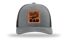 Load image into Gallery viewer, World&#39;s Best Dad Leather Patch Richardson 112 Hat

