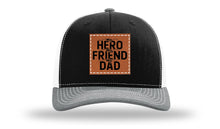 Load image into Gallery viewer, My Hero My Friend My Dad Leather Patch Richardson 112 Hat
