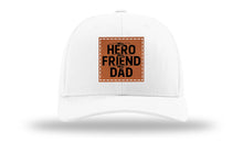 Load image into Gallery viewer, My Hero My Friend My Dad Leather Patch Richardson 112 Hat
