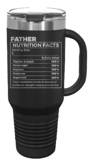 Father Nutrition 40oz Handle Mug Laser Engraved