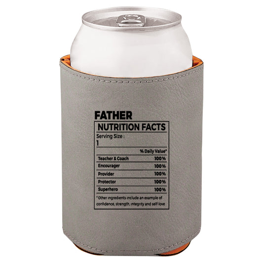 Father Nutrition Leatherette Koosie-Gray