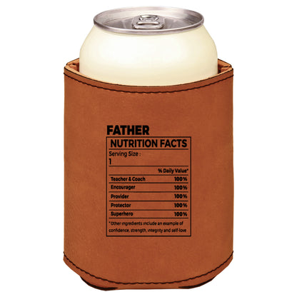 Father Nutrition Leatherette Koosie-Rawhide