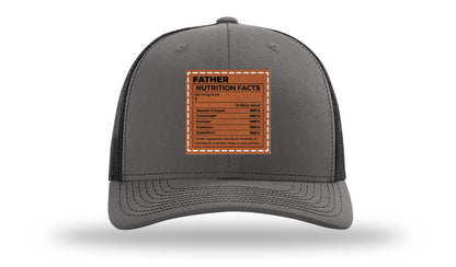 Father Nutrition Leather Patch Richardson 112 Hat