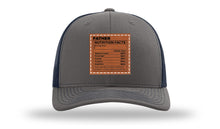 Load image into Gallery viewer, Father Nutrition Leather Patch Richardson 112 Hat
