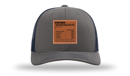 Father Nutrition Leather Patch Richardson 112 Hat