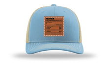 Load image into Gallery viewer, Father Nutrition Leather Patch Richardson 112 Hat

