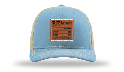 Father Nutrition Leather Patch Richardson 112 Hat